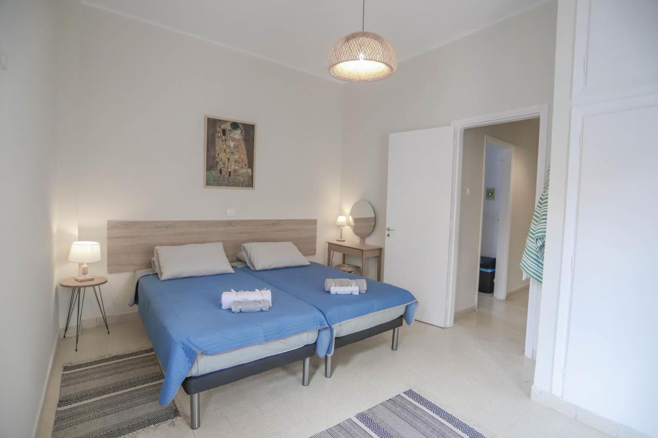 Traditional Town Garden Apartment Rhodes City Екстер'єр фото