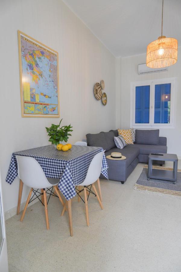 Traditional Town Garden Apartment Rhodes City Екстер'єр фото