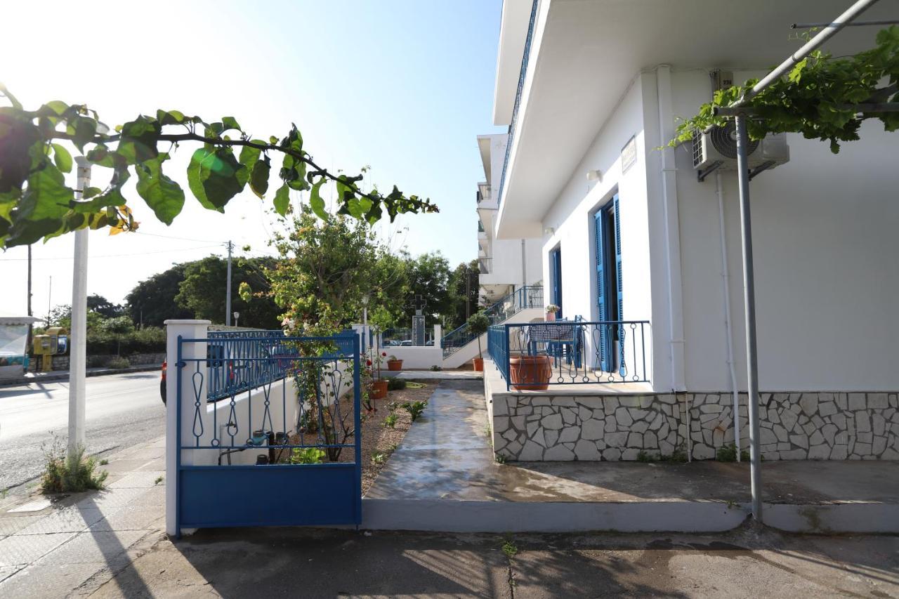 Traditional Town Garden Apartment Rhodes City Екстер'єр фото