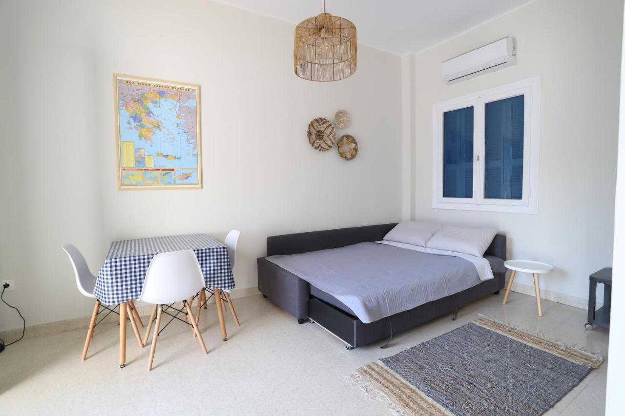 Traditional Town Garden Apartment Rhodes City Екстер'єр фото
